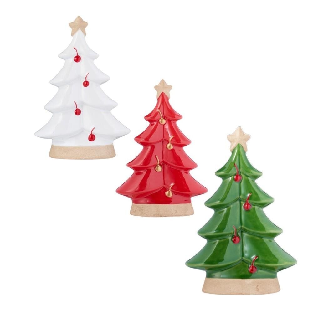 ALBERO PORCELLANA 17CM 3ASS